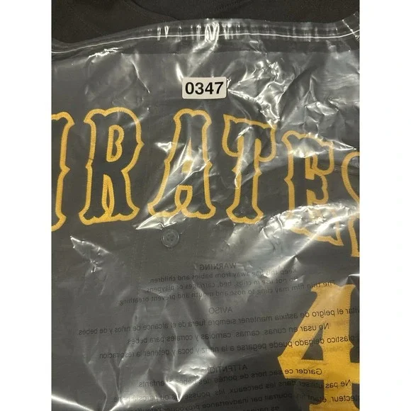 Baseball Pittsburgh Pirates #4 MLB Player Jersey XL Extra Large Gray Stitched - Picture 9 of 9